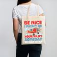 I Might Be Your Pilot First Day Back To School 1st Grade Canvas Tote Bag I Might Be Your Pilot First Day Back To School 1st Grade Canvas Tote Bag