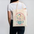Powered By Coffee Principal Appreciation Back To School Canvas Tote Bag