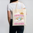 Princess Going To 4th Grade Tee For Girls Back To School Canvas Tote Bag Princess Going To 4th Grade Tee For Girls Back To School Canvas Tote Bag