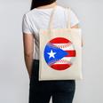 Puerto Rico Baseball Flag Boricua Beisbol Fan Gear Canvas Tote Bag Puerto Rico Baseball Flag Boricua Beisbol Fan Gear Canvas Tote Bag