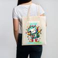 Ready To Crush Kindergarten Cute Robot Back To School Canvas Tote Bag Ready To Crush Kindergarten Cute Robot Back To School Canvas Tote Bag