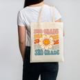 Retro 3rd Grade Daisy Colorful Back To School Third Grade Canvas Tote Bag Retro 3rd Grade Daisy Colorful Back To School Third Grade Canvas Tote Bag