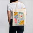 Retro Boho Flower Floral Back To School First Day Of School Canvas Tote Bag Retro Boho Flower Floral Back To School First Day Of School Canvas Tote Bag