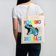 Roaring Into 2Nd Grade DinosaurRex Back To School Canvas Tote Bag Roaring Into 2Nd Grade DinosaurRex Back To School Canvas Tote Bag