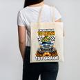 Rollin Crush Dinosaur Monster Truck Back To School 1st Grade Canvas Tote Bag Rollin Crush Dinosaur Monster Truck Back To School 1st Grade Canvas Tote Bag