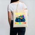 Rollin' Into Kindergarten Monster Car Back To School Boys Canvas Tote Bag Rollin' Into Kindergarten Monster Car Back To School Boys Canvas Tote Bag