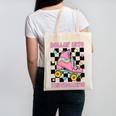 Rolling Into Kindergarten Roller Skating Girl Back To School Canvas Tote Bag