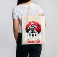 Run I Dare You Baseball Ball Player Catcher Coach Tee Canvas Tote Bag