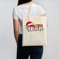 Santa Bruh Baseball Christmas Xmas Meme Pajamas Family Canvas Tote Bag