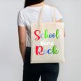 School Nurse Rock Back To School -Funny Nurses School Canvas Tote Bag School Nurse Rock Back To School -Funny Nurses School Canvas Tote Bag