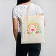 School SLP Rainbow Pencil Back To School Appreciation Canvas Tote Bag School SLP Rainbow Pencil Back To School Appreciation Canvas Tote Bag