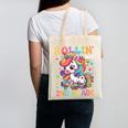 Second Grade Back To School First Day Girls Rollin Unicorn Canvas Tote Bag Second Grade Back To School First Day Girls Rollin Unicorn Canvas Tote Bag