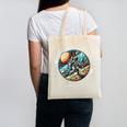 Sixth Grade Back To School Space Rocket Astronaut Canvas Tote Bag Sixth Grade Back To School Space Rocket Astronaut Canvas Tote Bag