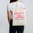 Striped Burnt Out Para Paraprofessional Back To School Canvas Tote Bag Striped Burnt Out Para Paraprofessional Back To School Canvas Tote Bag