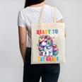 Student Unicorn Ready Back To School Crush 1st Grade Girls Canvas Tote Bag