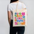 Teach Love Inspire Back To School Canvas Tote Bag Teach Love Inspire Back To School Canvas Tote Bag