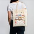 Teaching Owls On The Branch Back To School Canvas Tote Bag Teaching Owls On The Branch Back To School Canvas Tote Bag