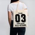 Team 3rd Grade All-Stars Back To School Tee For Stude Canvas Tote Bag Team 3rd Grade All-Stars Back To School Tee For Stude Canvas Tote Bag