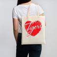 Tigers Heart Back To School Spirit R Canvas Tote Bag Tigers Heart Back To School Spirit R Canvas Tote Bag