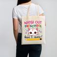 Watch Out Preschool Here I Come Girls Back To School Performance Canvas Tote Bag Watch Out Preschool Here I Come Girls Back To School Performance Canvas Tote Bag
