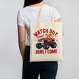Watch Out Third Here I Came Dragon Back To School Summer Tee Canvas Tote Bag Watch Out Third Here I Came Dragon Back To School Summer Tee Canvas Tote Bag