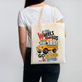 The Wheels On The Bus Toddler Kids Back To School Canvas Tote Bag The Wheels On The Bus Toddler Kids Back To School Canvas Tote Bag