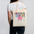 Women Occupational Therapy OT Pencil Bow Back To School COTA Canvas Tote Bag