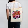 Women's Third 3rd Grade Squad Back To School Animal Print Girl Tee Canvas Tote Bag
