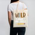 Women's Wild About 2nd Grade Kids Zoo Animal Lover Back To School Canvas Tote Bag