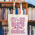 100 Days Of School Baseball Boys Six Seven Drip 100th Day Canvas Tote Bag