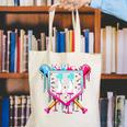 11th Birthday Boys Baseball Ice Cream Drip Boys Baseball Canvas Tote Bag 11th Birthday Boys Baseball Ice Cream Drip Boys Baseball Canvas Tote Bag