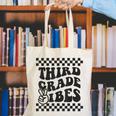 1st Day Of 3rd Grade Vibes Retro Girls Back To School Boys Canvas Tote Bag 1st Day Of 3rd Grade Vibes Retro Girls Back To School Boys Canvas Tote Bag
