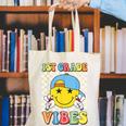 1st Grade Vibes Kids Back To School Class First Grade Boys Canvas Tote Bag 1st Grade Vibes Kids Back To School Class First Grade Boys Canvas Tote Bag