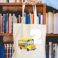 2nd Birthday School Bus Kids Back To School Themes Party Canvas Tote Bag 2nd Birthday School Bus Kids Back To School Themes Party Canvas Tote Bag