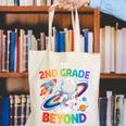 2nd Grade And Beyond Second Grade Astronaut Back To School Canvas Tote Bag