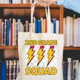 2nd Grade Lightning Bolt Second Grade Squad Back To School Canvas Tote Bag 2nd Grade Lightning Bolt Second Grade Squad Back To School Canvas Tote Bag