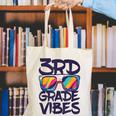 3rd Grade Vibes Shirt Back To School Third Grade Boy Girl Canvas Tote Bag 3rd Grade Vibes Shirt Back To School Third Grade Boy Girl Canvas Tote Bag