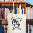 4th Grade Crew Dalmatian Dog Dabbing Back To School Premium Tri-Blend Canvas Tote Bag