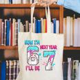 Now Im 6 Next Year I'Ll Be 7 Baseball Ice Cream Drip 67 Meme Canvas Tote Bag Now Im 6 Next Year I'Ll Be 7 Baseball Ice Cream Drip 67 Meme Canvas Tote Bag