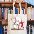 9 Years Old Baseball Birthday Boy 9th Bday Party Canvas Tote Bag