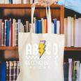 ABCD Second Grade Rocks First Day Of School Back To School Canvas Tote Bag ABCD Second Grade Rocks First Day Of School Back To School Canvas Tote Bag