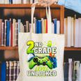 Back To School 2nd Second Grade Level Unlocked Gamer Kid Canvas Tote Bag Back To School 2nd Second Grade Level Unlocked Gamer Kid Canvas Tote Bag