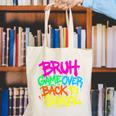 Back To School Bruh Game Over Gaming Boys Canvas Tote Bag Back To School Bruh Game Over Gaming Boys Canvas Tote Bag