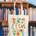 Back To School Cute Goose Preschool Vibes Girls Boys Canvas Tote Bag Back To School Cute Goose Preschool Vibes Girls Boys Canvas Tote Bag