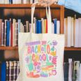 Back To School Fun Supplies Learning Canvas Tote Bag