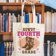 Back To School Howdy Fourth Grade Girls Canvas Tote Bag Back To School Howdy Fourth Grade Girls Canvas Tote Bag