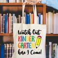 Back To School Kids Watch Out Kindergarten Here I Come Canvas Tote Bag Back To School Kids Watch Out Kindergarten Here I Come Canvas Tote Bag