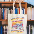 Back To School Kindergarten Monster Truck First Day Boys Canvas Tote Bag Back To School Kindergarten Monster Truck First Day Boys Canvas Tote Bag