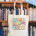Back To School In My Learning Era Student Pre-K Kindergarten Canvas Tote Bag