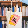 Back To School Notebook And Pencil Graphic Design Premium Tri-Blend Canvas Tote Bag